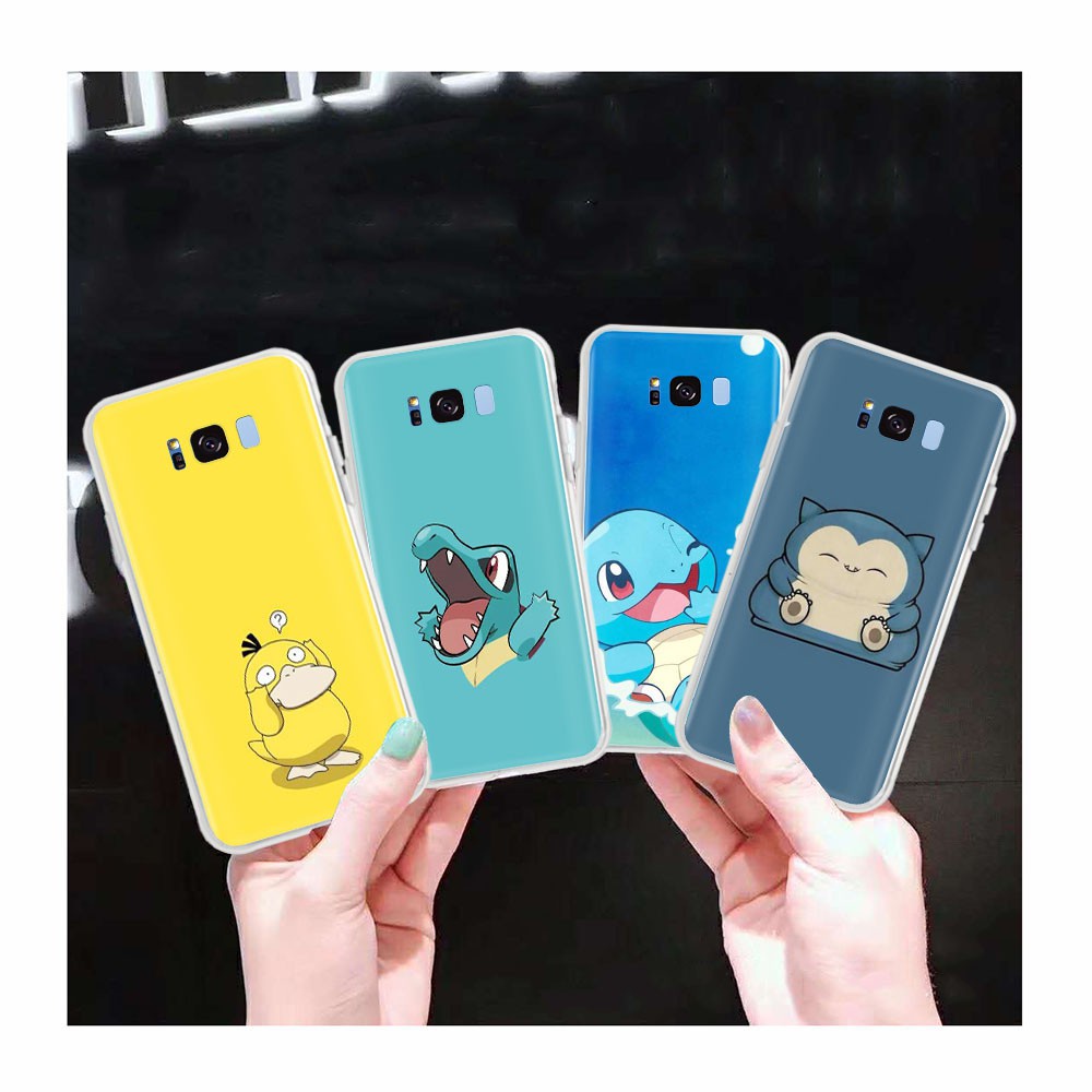 Ốp Điện Thoại Trong Suốt Họa Tiết Pokemons Cho Motorola Moto G5 G5S G6 G4 Play Plus At108