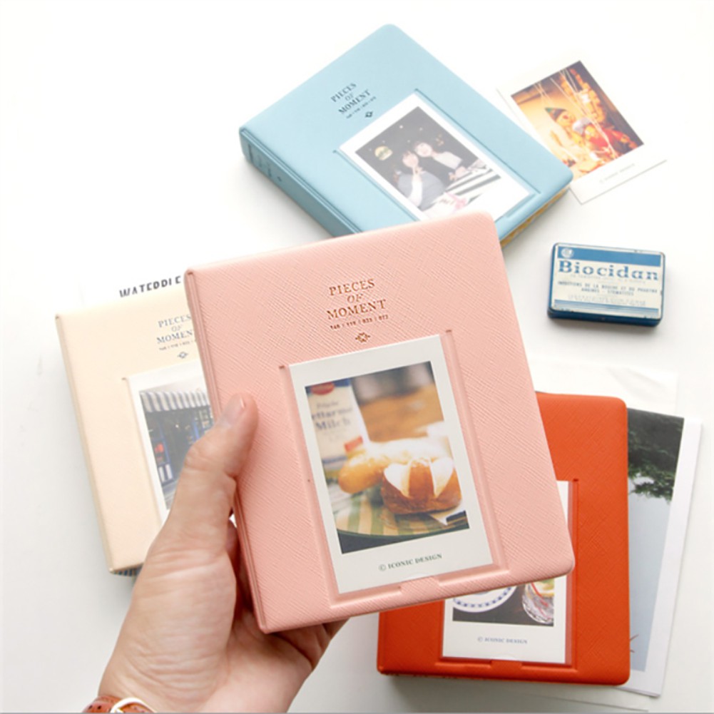 Cuốn album thiết kế 64 bìa đựng hình Polaroid Fujifilm Instax thiết kế nhỏ gọn độc đáo