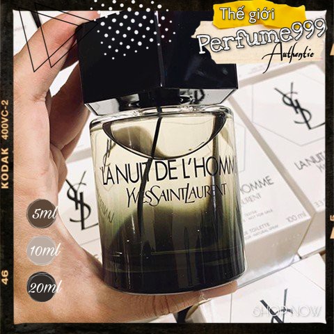 👑 L&G 💄 Nước hoa YSL La Nuit De L’Homme EDT Tester [BEST]