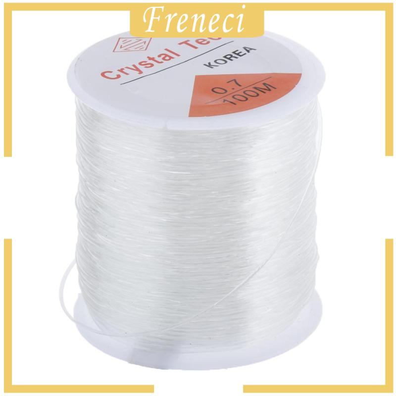 Cuộn Dây Pha Lê Co Giãn 0.7mm Dài 10m Dùng Làm Đồ Thủ Công