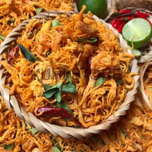 1Kg Khô Gà Lá Chanh Cay ( có ATVSTP) .