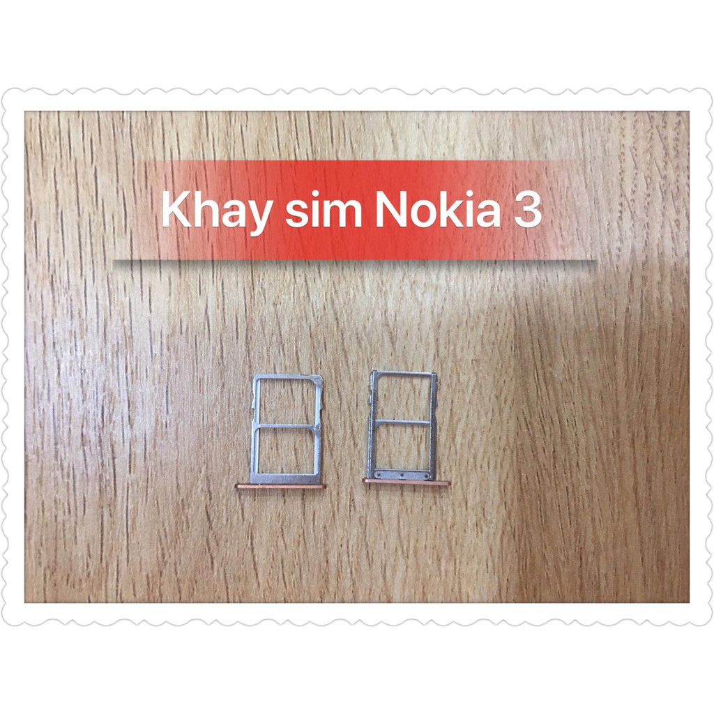 Khay sim Nokia 3