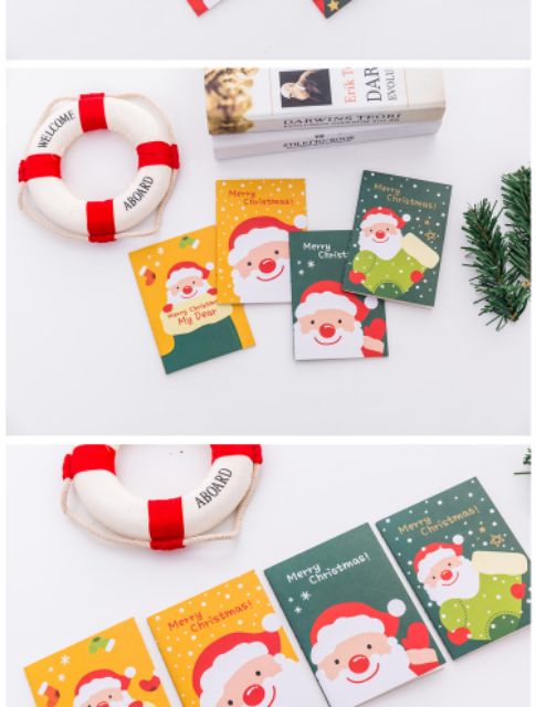 Sổ tay mini mùa giáng sinh noel 2020