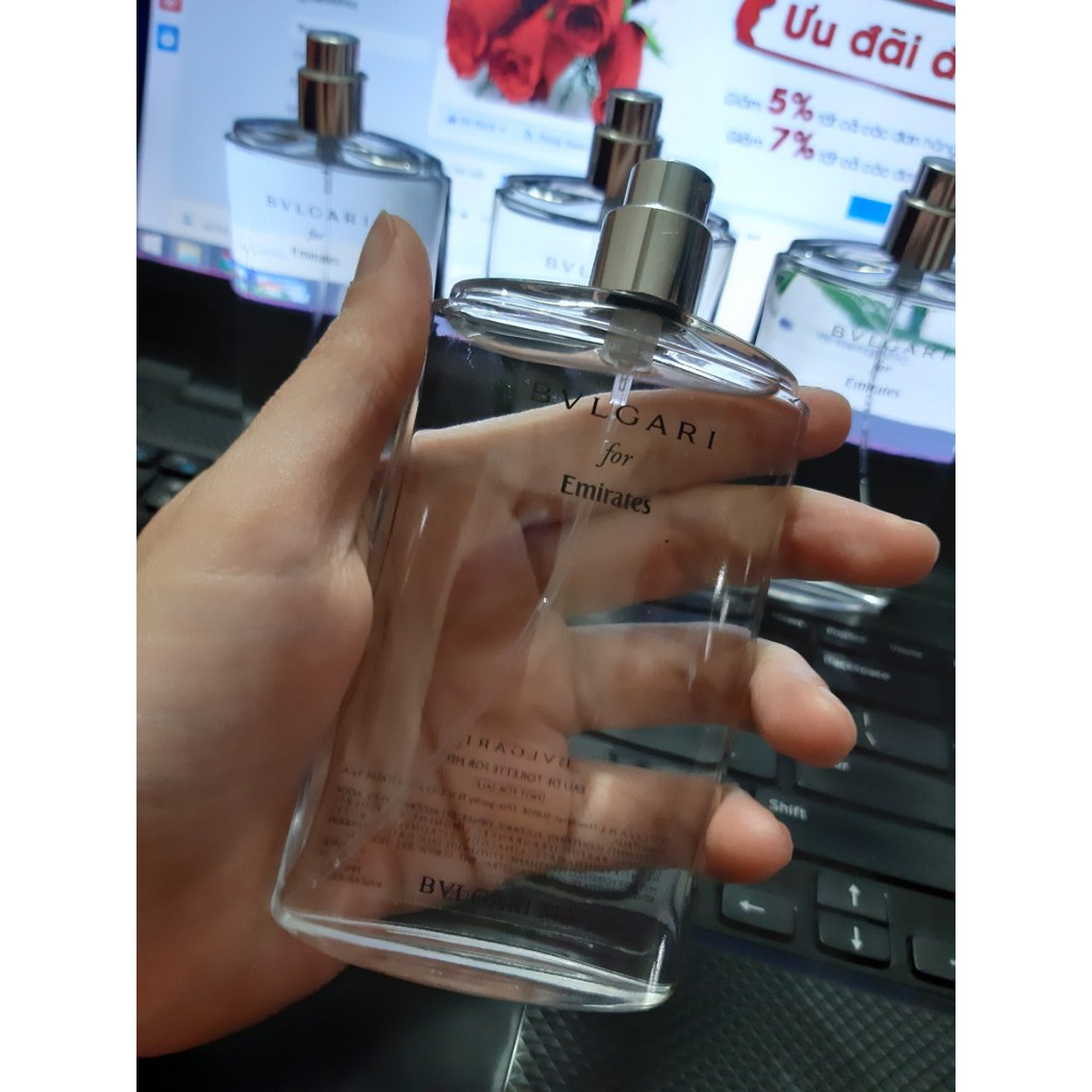 Nước hoa hàng không hạng thương gia bvl gari for emirates 50ml hàng mới về | Thế Giới Skin Care