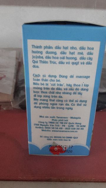 DẦU MASSAGE TOÀN THÂN CHO BÉ TANAMERA KIDZ