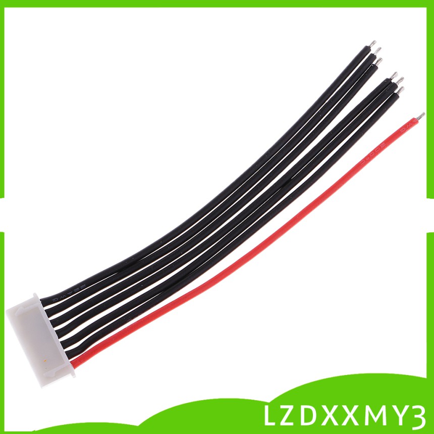 Bộ 10 Dây Cáp Sạc Cân Bằng Silicon 10cm JST XH 2-6S iMAX B6