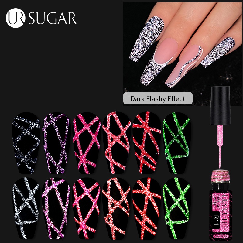 Lọ Gel Sơn Móng Tay Màu Sắc Lấp Lánh 5ml Lilyocute