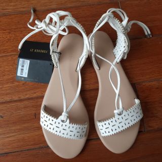 Dép Sandal nữ dây buộc Forever21 Hàn Quốc size 36