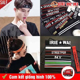 Băng Đô Thể Thao Headband Co Giãn Tập Yoga Gym Hiphop Cho Nam Và Nữ Chặn Mồ Hôi