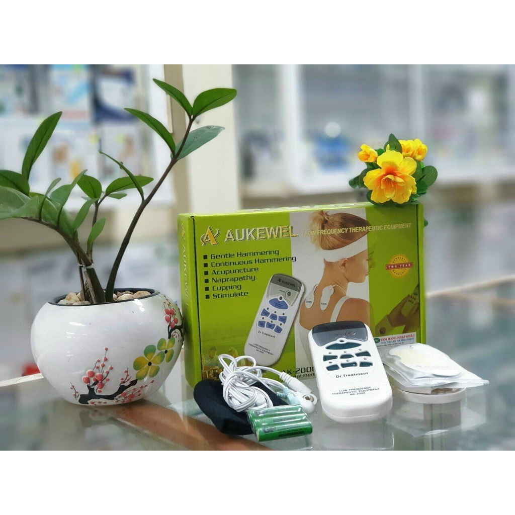 MÁY MASSAGE XUNG ĐIỆN AUKEWEL AK - 2000VI