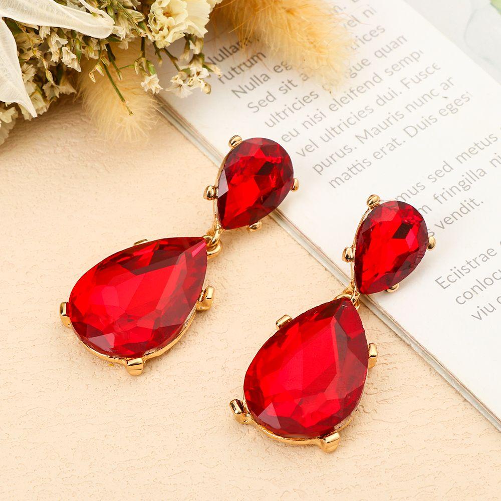 Bông Tai Dáng Dài Không Gây Dị Ứng Thiết Kế Sang Trọng Thời Trang Dự Tiệc 1 Cái Cho Nữ