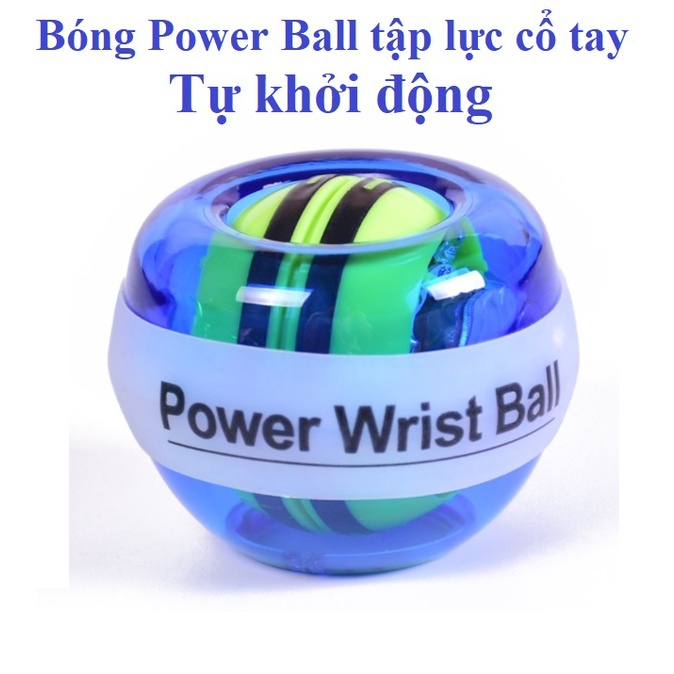 (260g, TỰ KHỞI ĐỘNG) Bóng Power Ball tự khởi động, tập luyện lực cổ tay hiệu quả