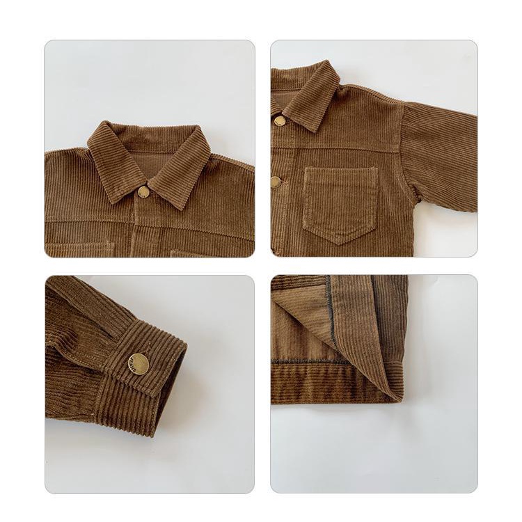 Áo khoác mùa thu phong cách Hàn Quốc thời trang cho bé trai