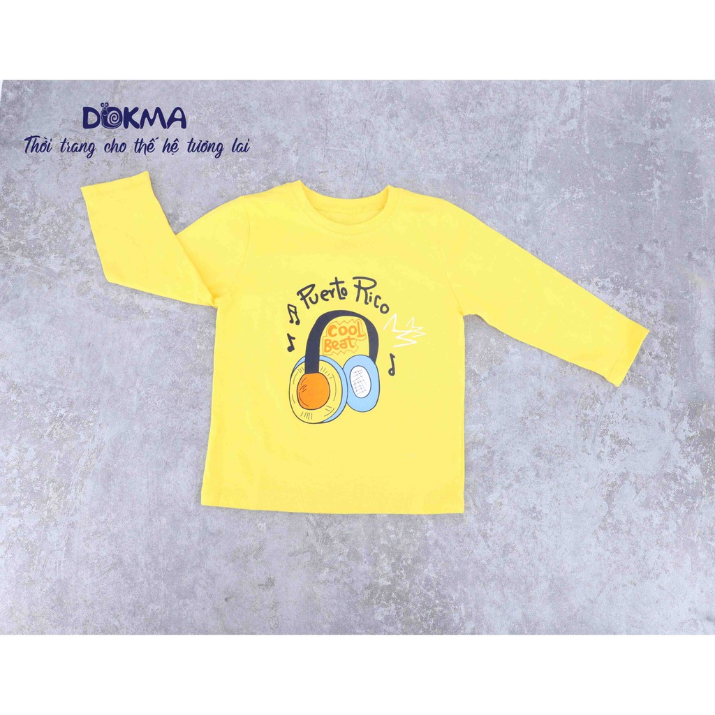 DB577A Áo cổ tròn dài tay kids Dokma (2-6T)