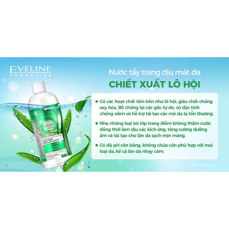 Nước tẩy trang Eveline | BigBuy360 - bigbuy360.vn