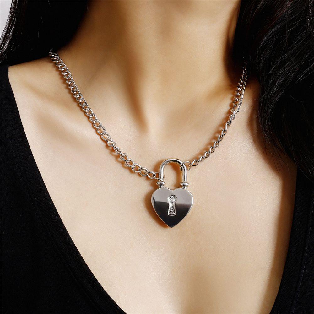 Vòng Cổ Choker Đinh Tán Bằng Thép Không Gỉ Phong Cách Punk Rock Cho Nam &amp; Nữ