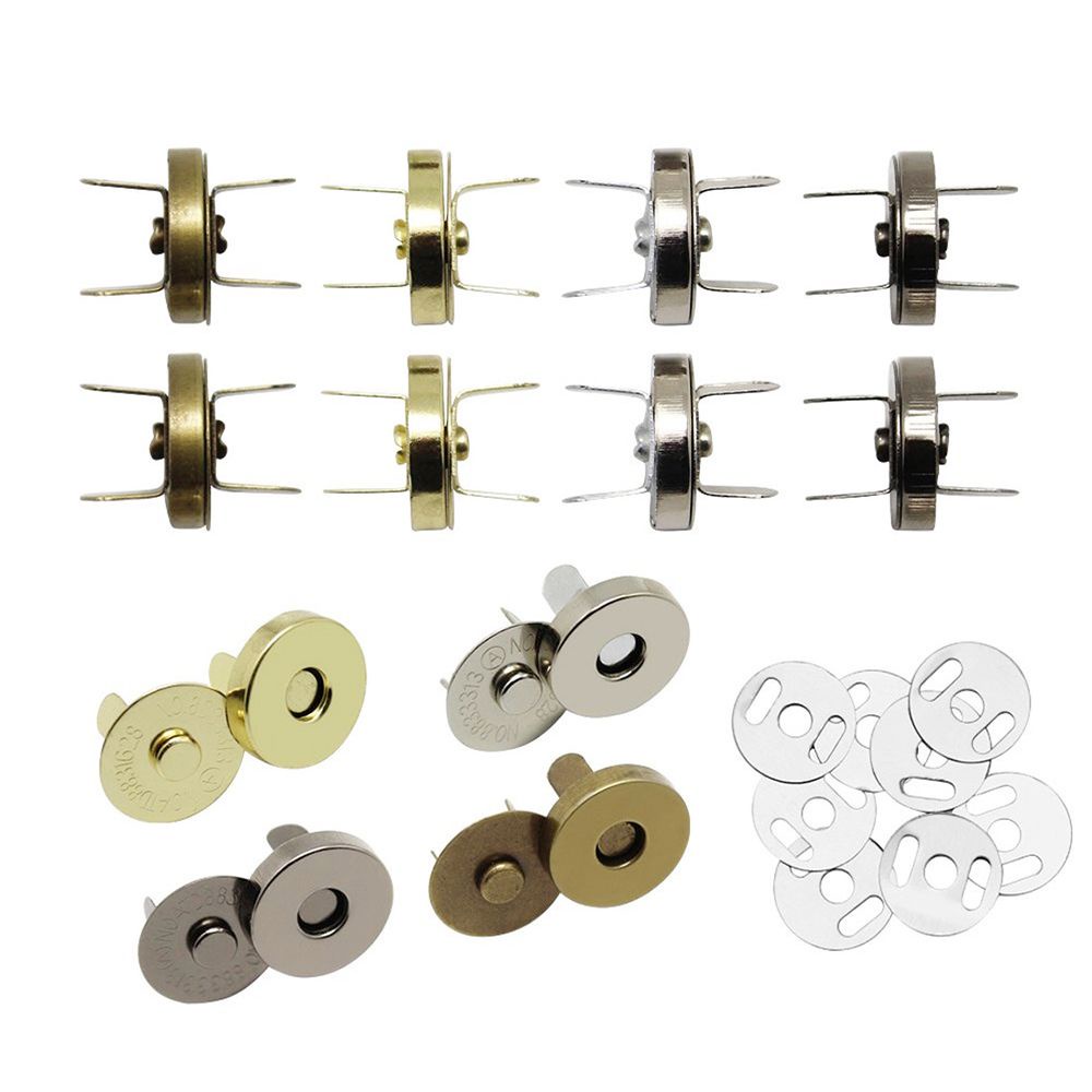 Nút bấm bằng nam châm và kim loại thay thế cho túi xách/hành lý tiện lợi