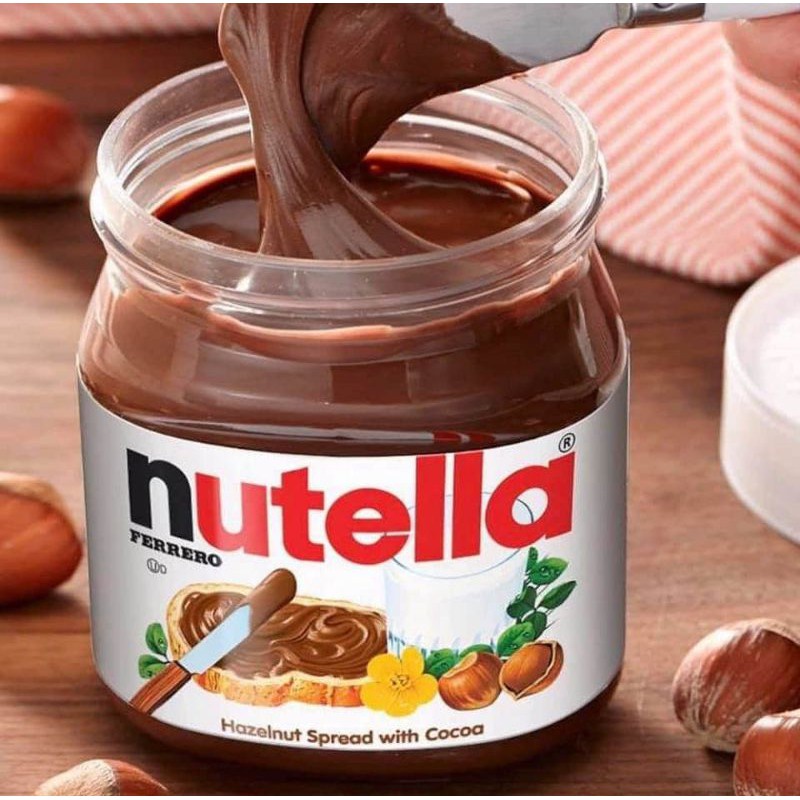 [HŨ 350G] Bơ Phết Nutella Hạt Phỉ Hũ 350g Thơm Ngon Béo Ngậy Dinh Dưỡng Cho Bữa Sáng - Phần Lan