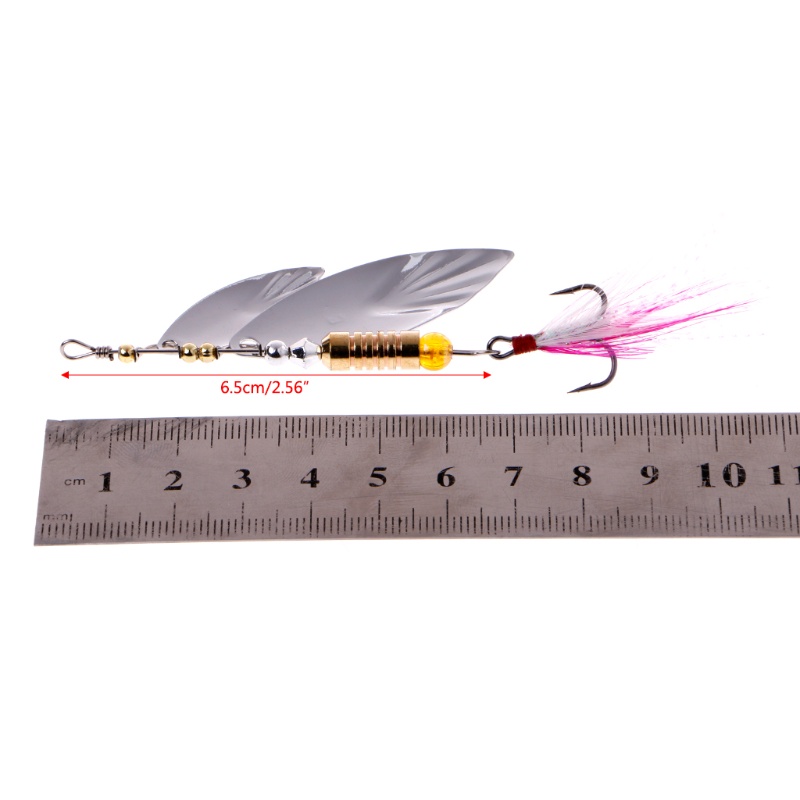 Mồi Câu Cá Giả Chất Liệu Kim Loại Gắn Kèm Móc Câu Tiện Dụng