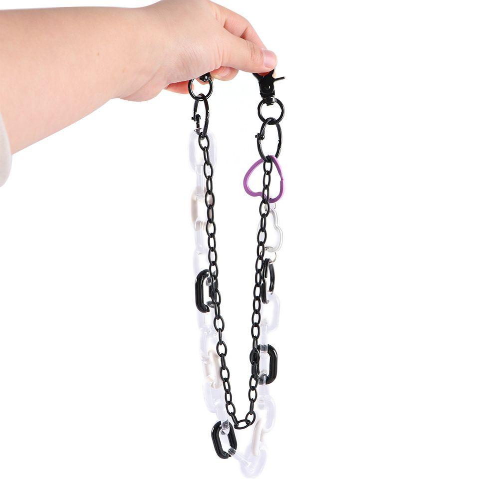 Thắt Lưng Hai Lớp Bằng Kim Loại Hình Trái Tim Đơn Giản Phong Cách Punk Hiphop