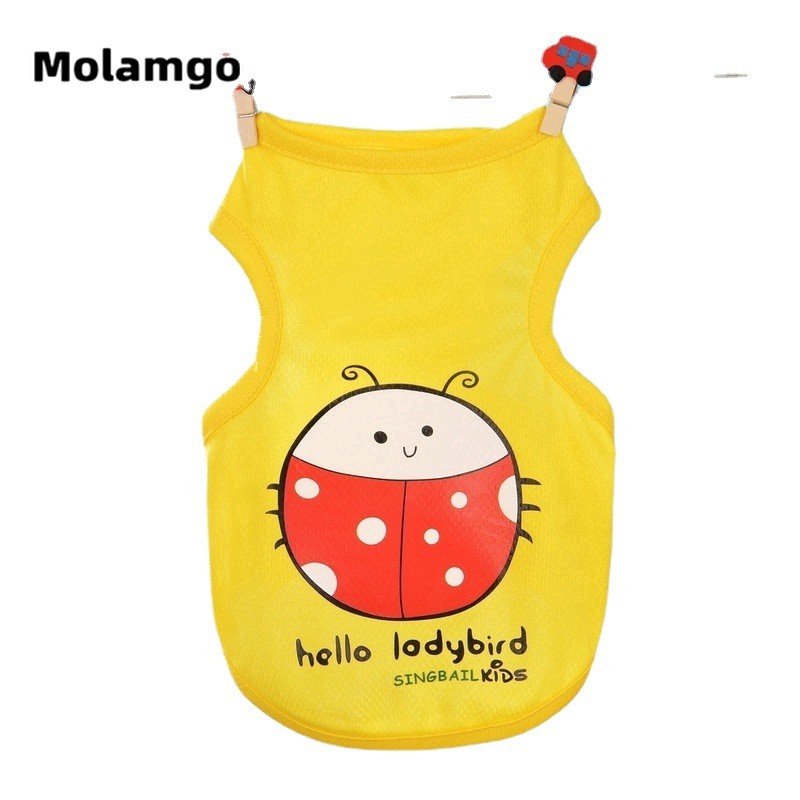 Áo cún cưng họa tiết hoạt hình Molamgo thời trang mùa xuân hè