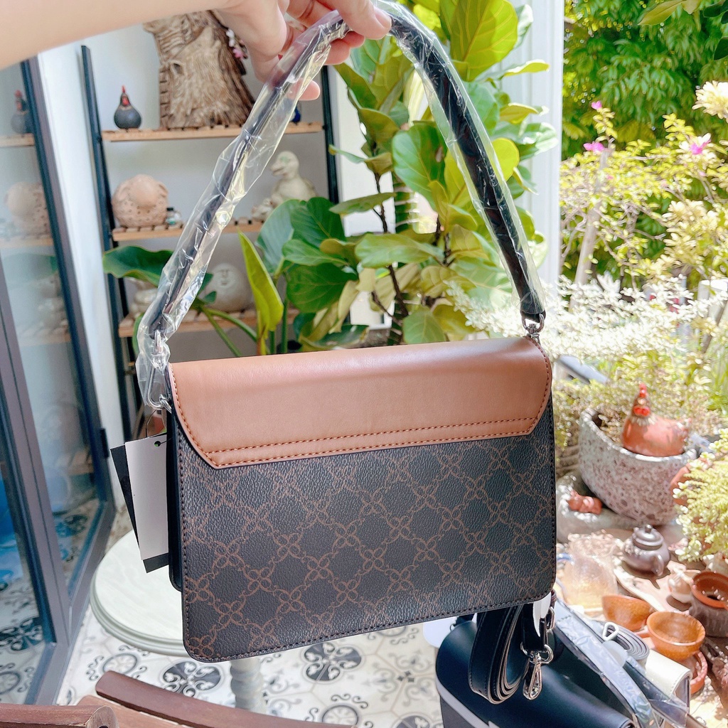 Túi nữ Nine West Leisha - màu nâu - Brown Multi NYC534118