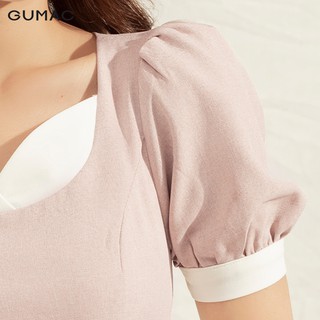 Đầm cổ U tim DA1163 GUMAC