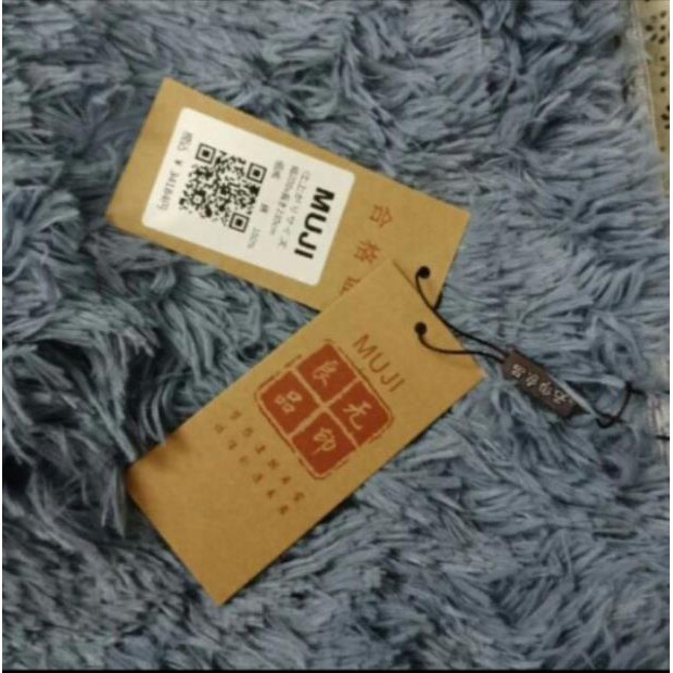 Thảm lông loang Muji chính hãng 1m5*2m/1m6*2m