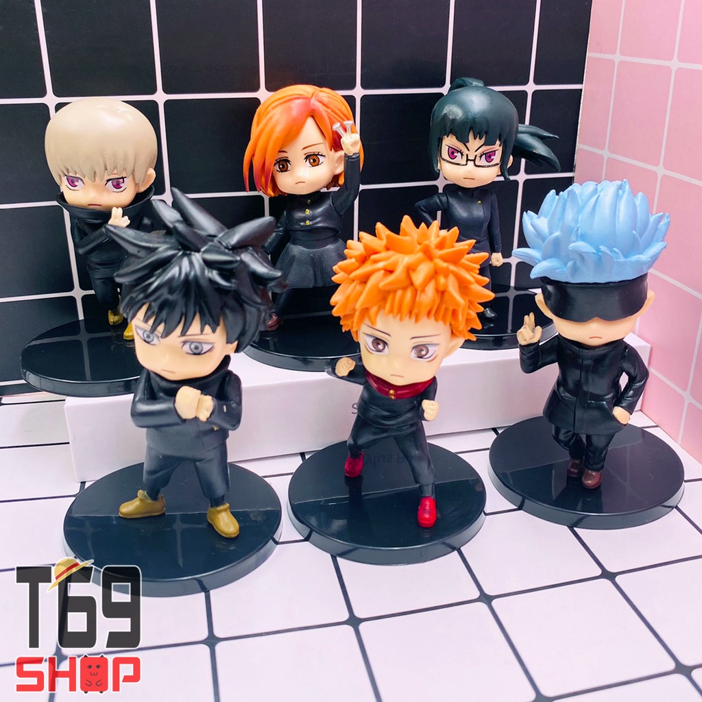 Set mô hình anime Jujutsu Kaisen (Bộ 6 nhân vật)