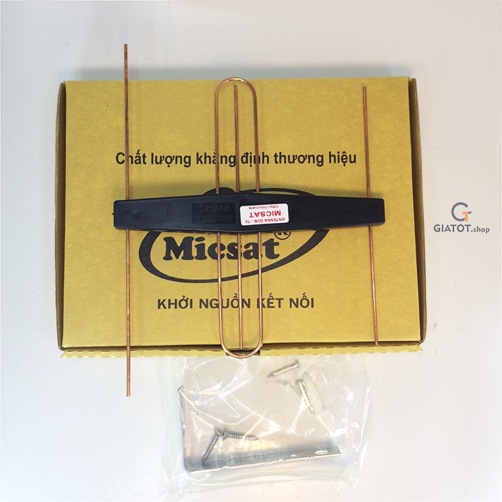 Anten mini thu sóng DVB T2 có mạch khuếch đại Micsat