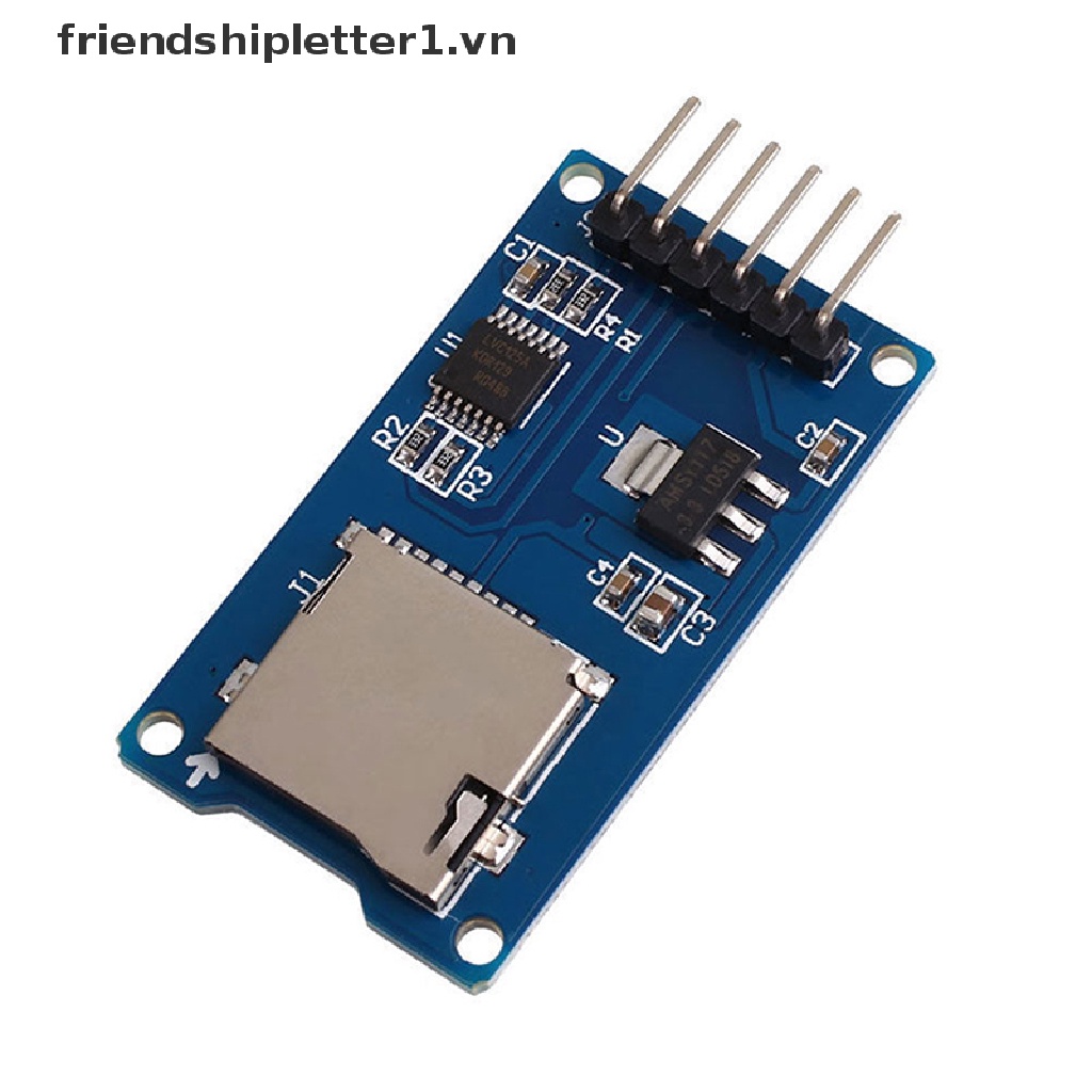 【friendshipletter1.vn】 Micro SD Storage Board Mciro SD TF Card Memory Shield Module SPI .