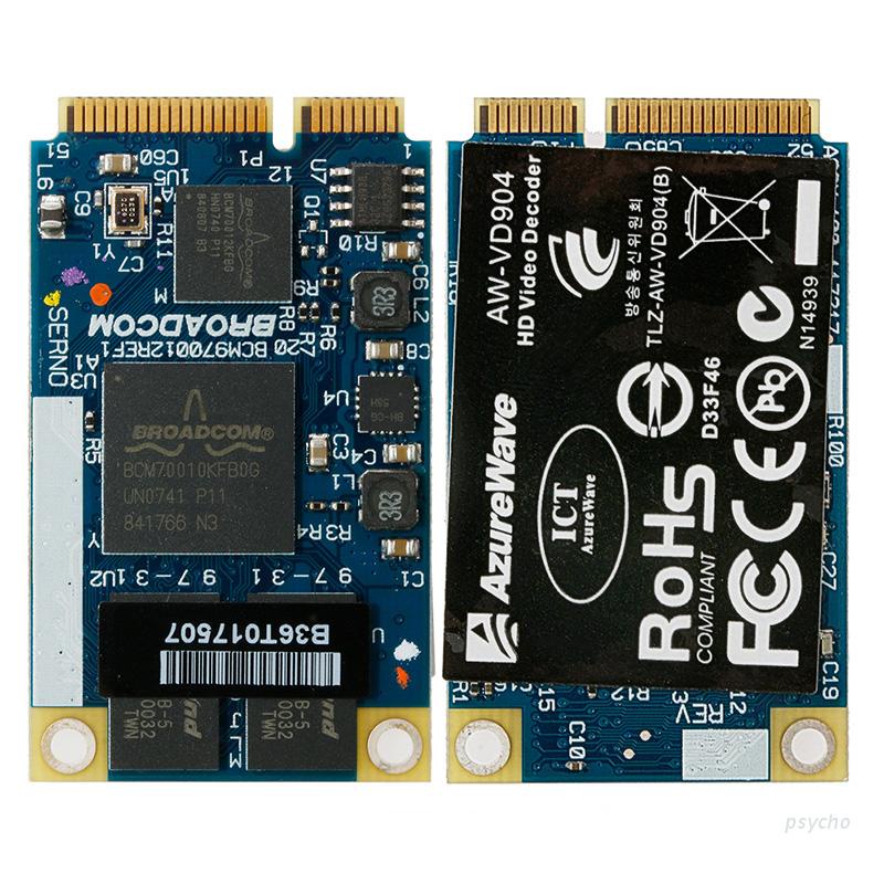 Bộ Giải Mã Psy Bcm970012 Bcm70012 Hd Aw-Vd904 Mini Pcie Cho Apple Tv Netbooks