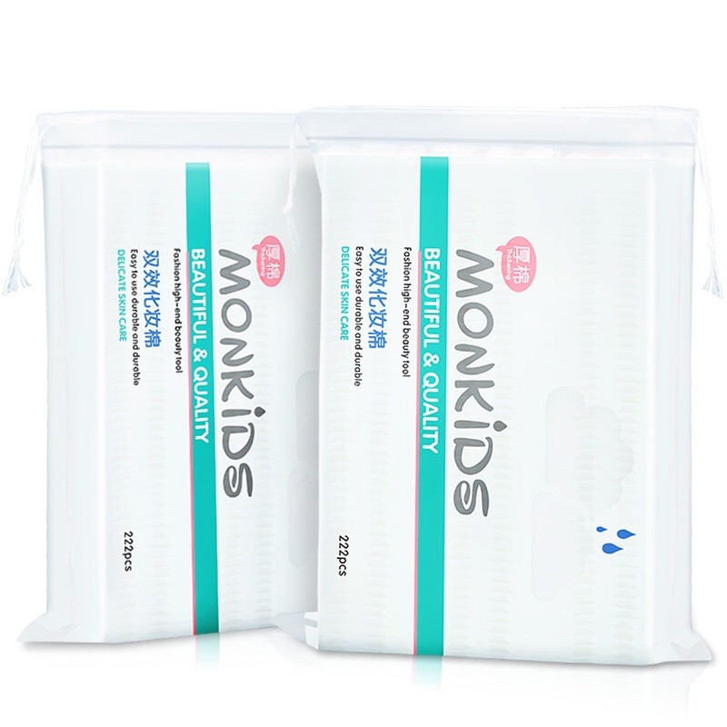 [SẴN] Khăn lau mặt khô Monkids dùng 1 lần lau khô lau ướt - Túi 260g | BigBuy360 - bigbuy360.vn