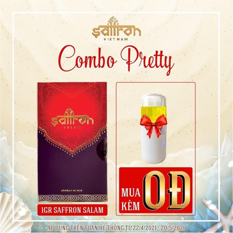 Ưu đãi Hè_Nhụy hoa nghệ tây nhập khẩu tặng máy phun sương mini