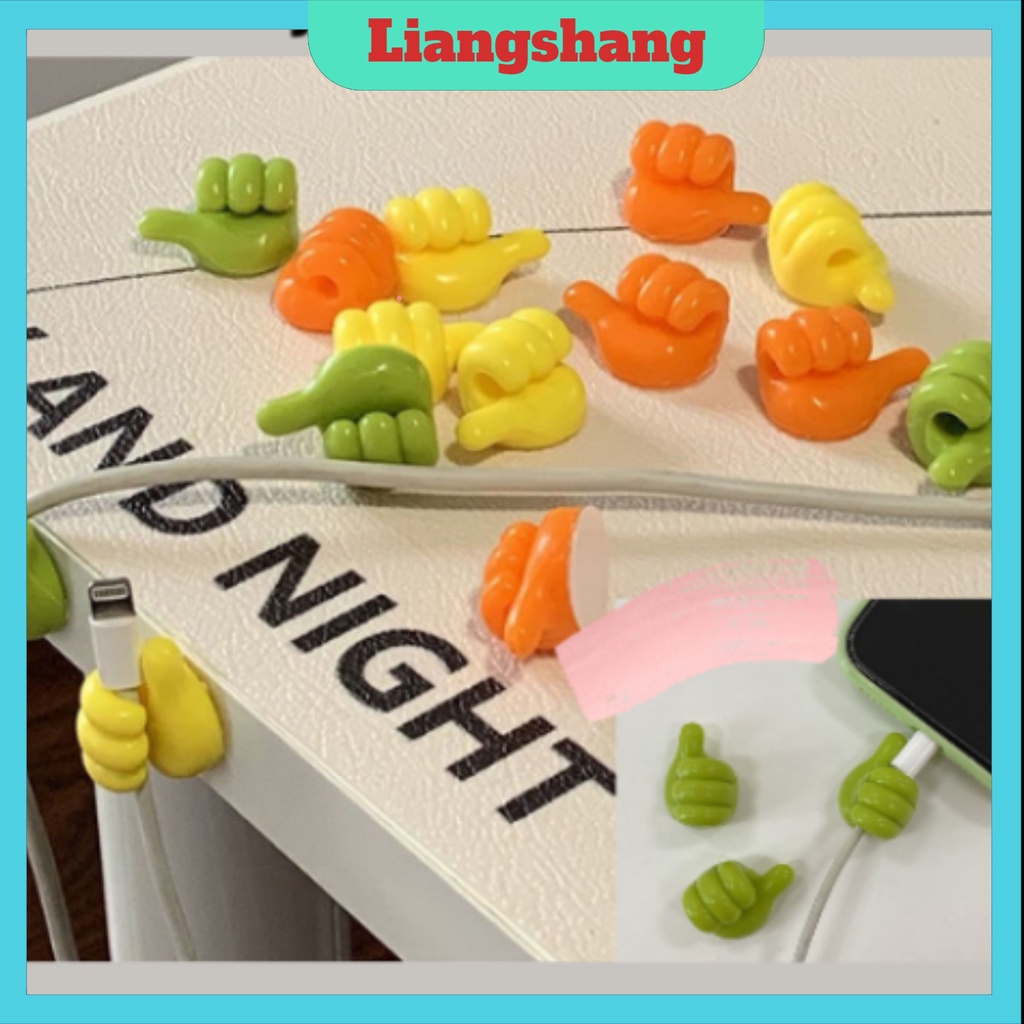 Miếng Dán Tường Hình Bàn Tay Tiện Lợi Dễ Thương 🍀FREESHIP🍀Miếng Dán Cố Định Dây Sạc Điện Thoại Đa Năng (tuyển sỉ).