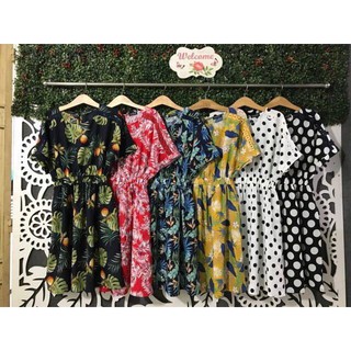 Đầm lụa hoa size M,L,XL giá 160k