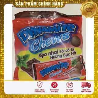 Kẹo nhai socola hương bạc hà dynamite gói 125g
