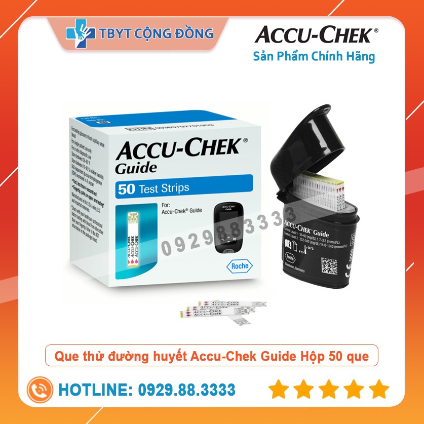 MÁY ĐO ĐƯỜNG HUYẾT ACCUCHEK GUIDE