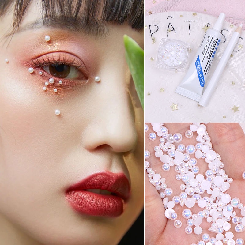 Miếng Dán Trang Trí Mắt Hình Cánh Bướm