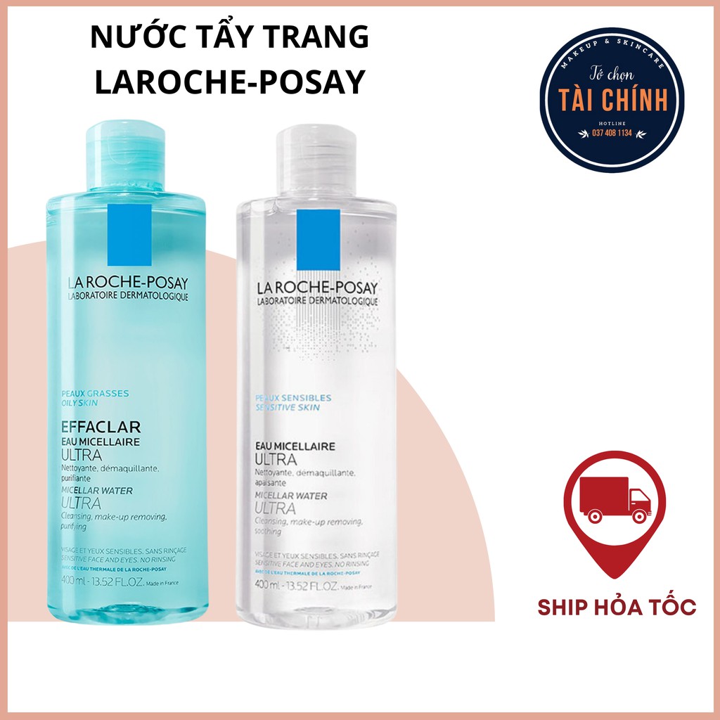 Nước tẩy trang Laroche Posay Micellar Water Ultra Oily 400ml cho da dầu và da nhạy cảm | BigBuy360 - bigbuy360.vn