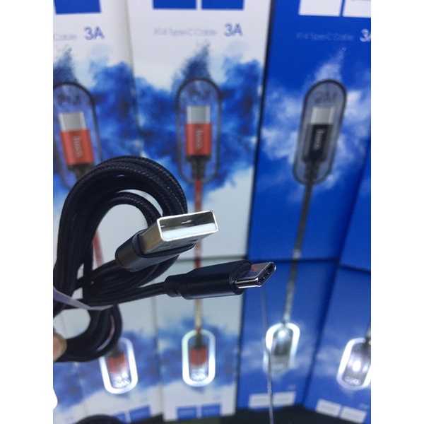 Dây sạc Type-c 2m hoco chính hãng hỗ trợ các dòng samsung,oppo,.. đời mới