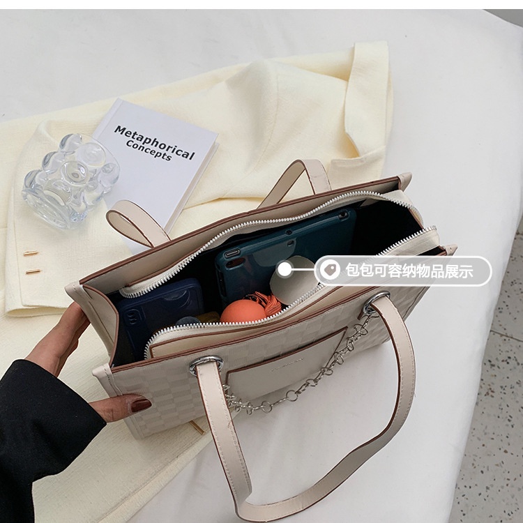 Túi tote Đeo Vai Sức Chứa Lớn 2022 Phong Cách Hàn Quốc Mới Mẻ Cho Nữ