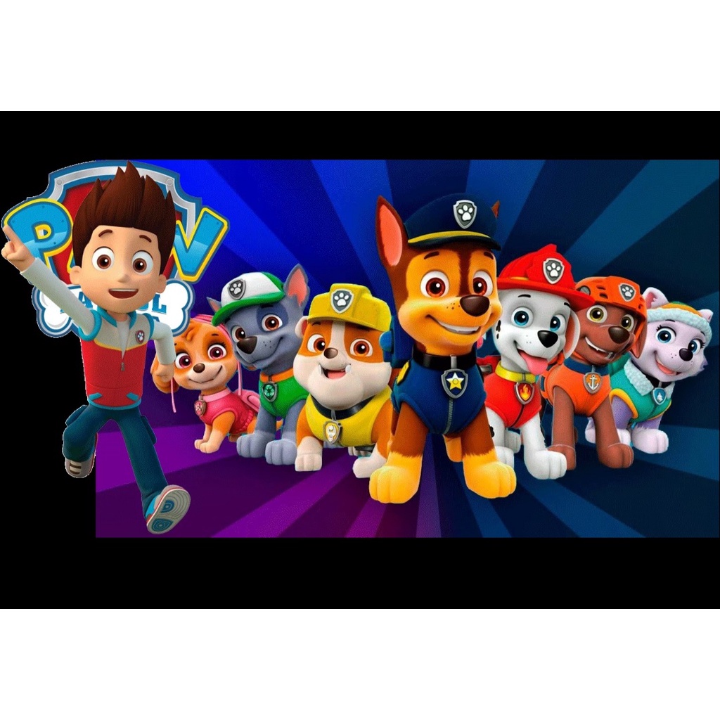 Bộ đồ chơi lắp ráp biến hình 6 chú chó cứu hộ Paw Patrol