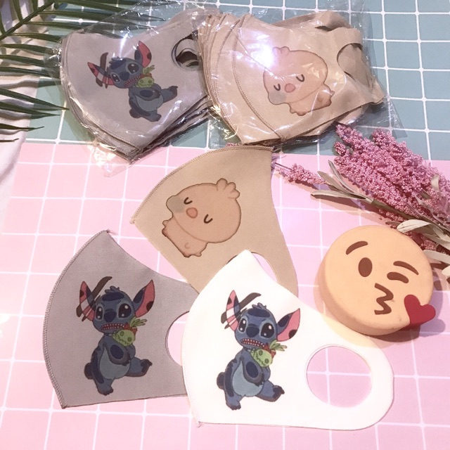 [10c mix mẫu] KT vải 3D cartoon chất poly 2 da | BigBuy360 - bigbuy360.vn