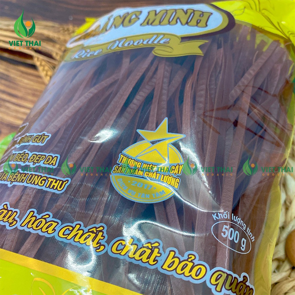 Phở gạo lứt giảm cân ăn kiêng thực dưỡng eat clean Hoàng Minh 500g