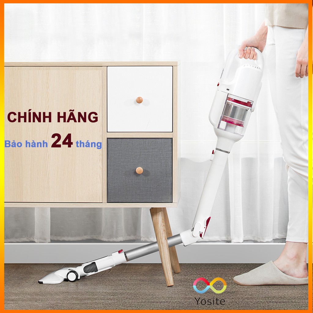 [BH 24 Tháng Chính Hãng] Máy Hút Bụi PUPPYOO T10 Mix Cầm Tay Không Dây Với Ống Gập Tiện Lợi Lực Hút 17500Pa Siêu Gọn Nhẹ