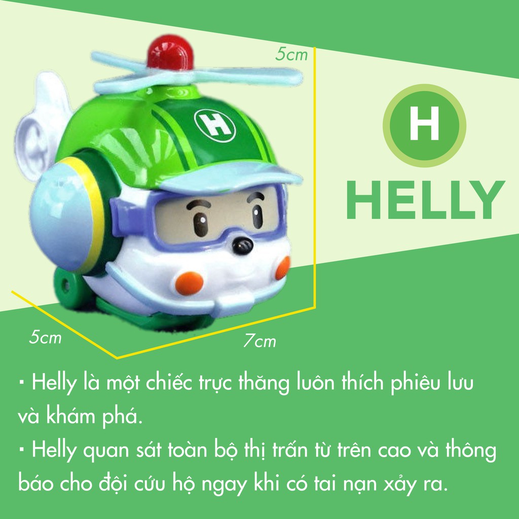 Bộ xe ô tô đồ chơi mô hình robocar poli chạy trớn nhiều mẫu cho bé - Thị trấn đồ chơi