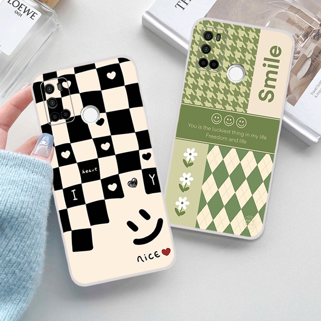 Ốp lưng Vsmart Joy 4 họa tiết trái tim, gấu caro thời trang