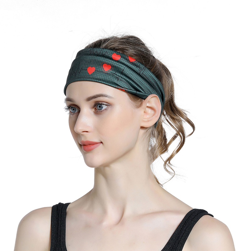 Băng Đô Cài Tóc Co Giãn In Họa Tiết Hình Điện Cực Cho Nam Và Nữ