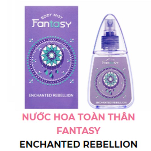 (100ml) Nước hoa toàn thân FANTASY 100ml | Thế Giới Skin Care